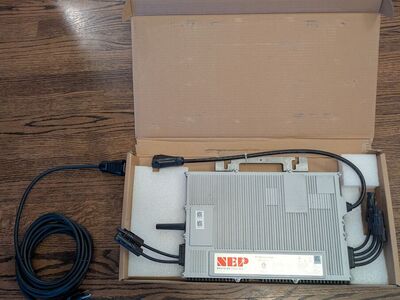 NEP BDM-1200-LV Plug-in Microinverter LIBERTY Plug and Play Balcony Solar