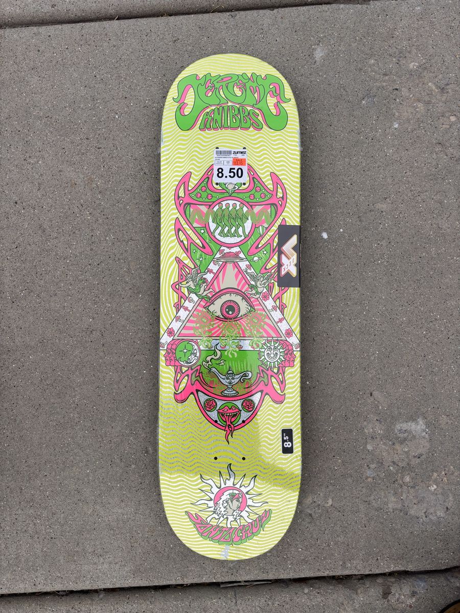 Santa Cruz Knibbs Deck 8.5 Brand New