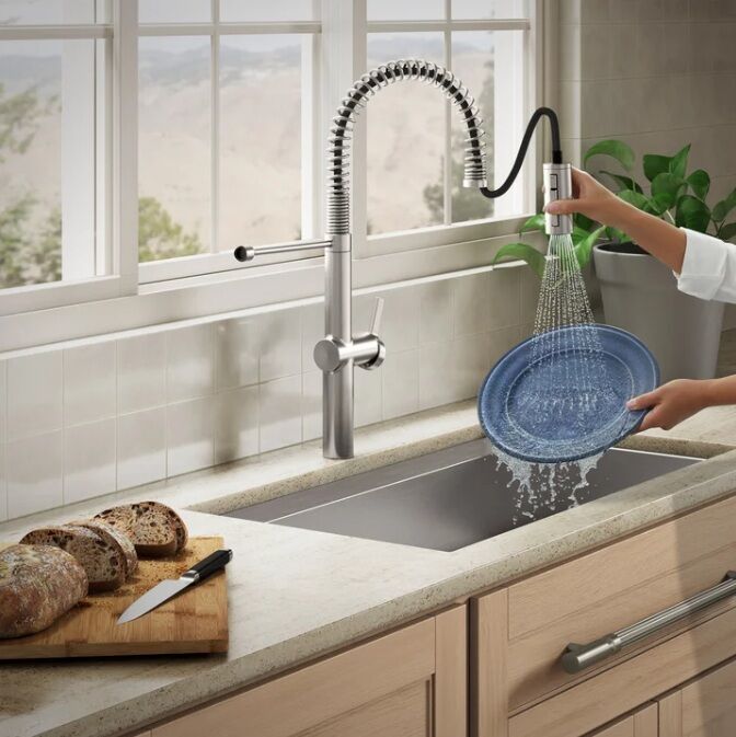 Kohler Haku Semi-professional Kitchen Sink Faucet, R38475 #104685