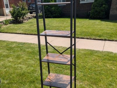 Brown & Black Storage Shelf