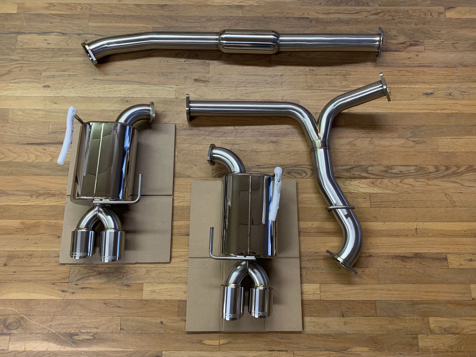 Cobb Tuning Stainless 3″ Catback Exhaust for 2015-2021 Subaru WRX STI WRX STI Cobb 515132 