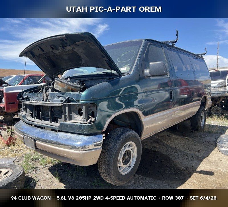 1994 Ford Club Wagon Parts - UTPAP Orem