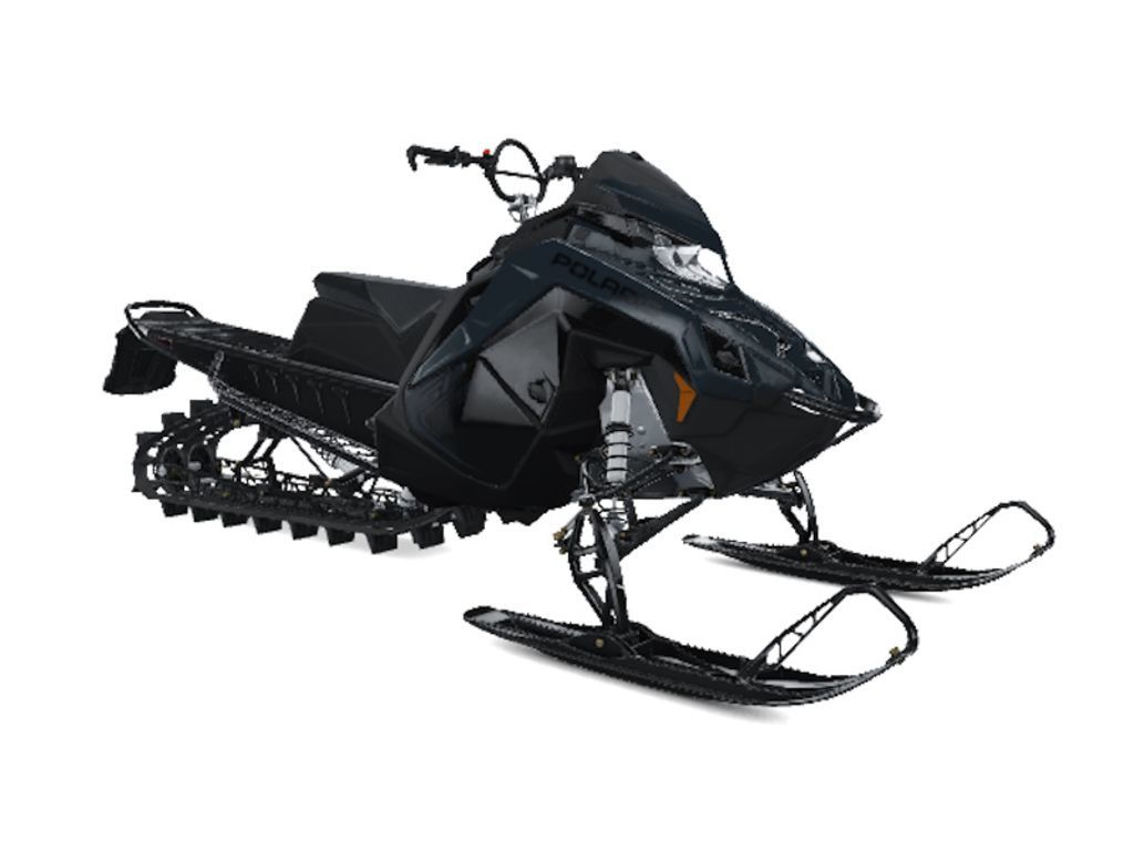 2026 Polaris 850 RMK SP 155 Gloss Black / Blue Dus