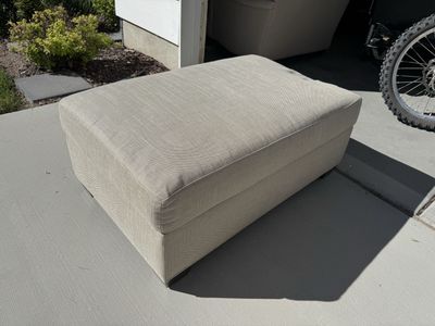 Over Sized Ethan Allen Ottoman