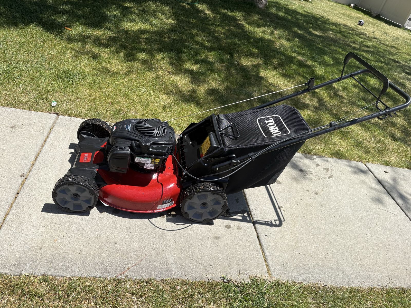 Toro Self Propelled brand new lawnmower