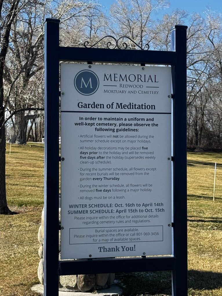 Cemetery Burial Plots for Sale - 2 Double Depth