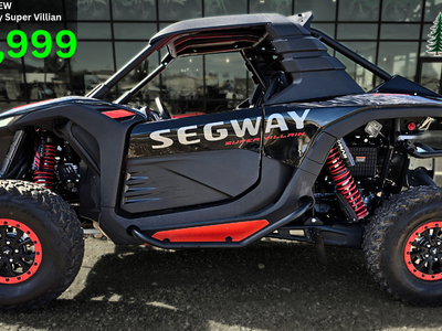 2025 Segway Super Villain SX20T | 235 HP Turbo | 7-Speed Automatic | $33,999