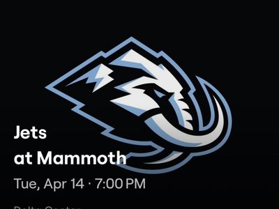 2 Utah Mammoth Vs Winepeg Jets 04/14