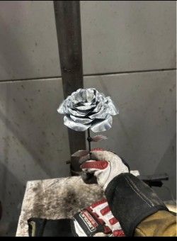 Handmade Metal Roses – $30 Each