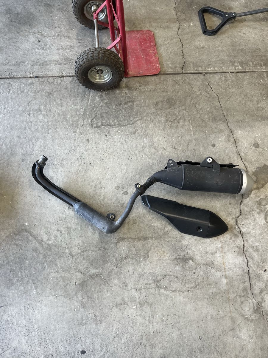 Honda Grom Stock exhaust $120 obo