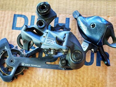 SRAM GX Eagle rear derailleur and shifter