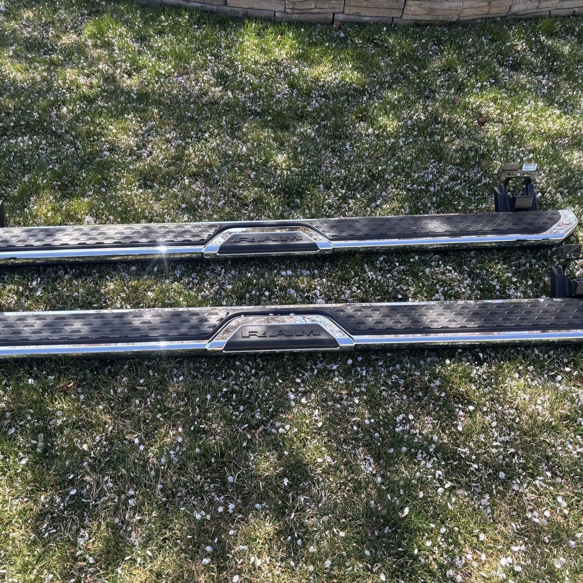 OEM RAM 3500 Truck Chrome Running Boards Side Steps