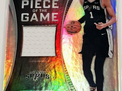 2025 Victor Wembanyama Panini TC Game Worn Jersey