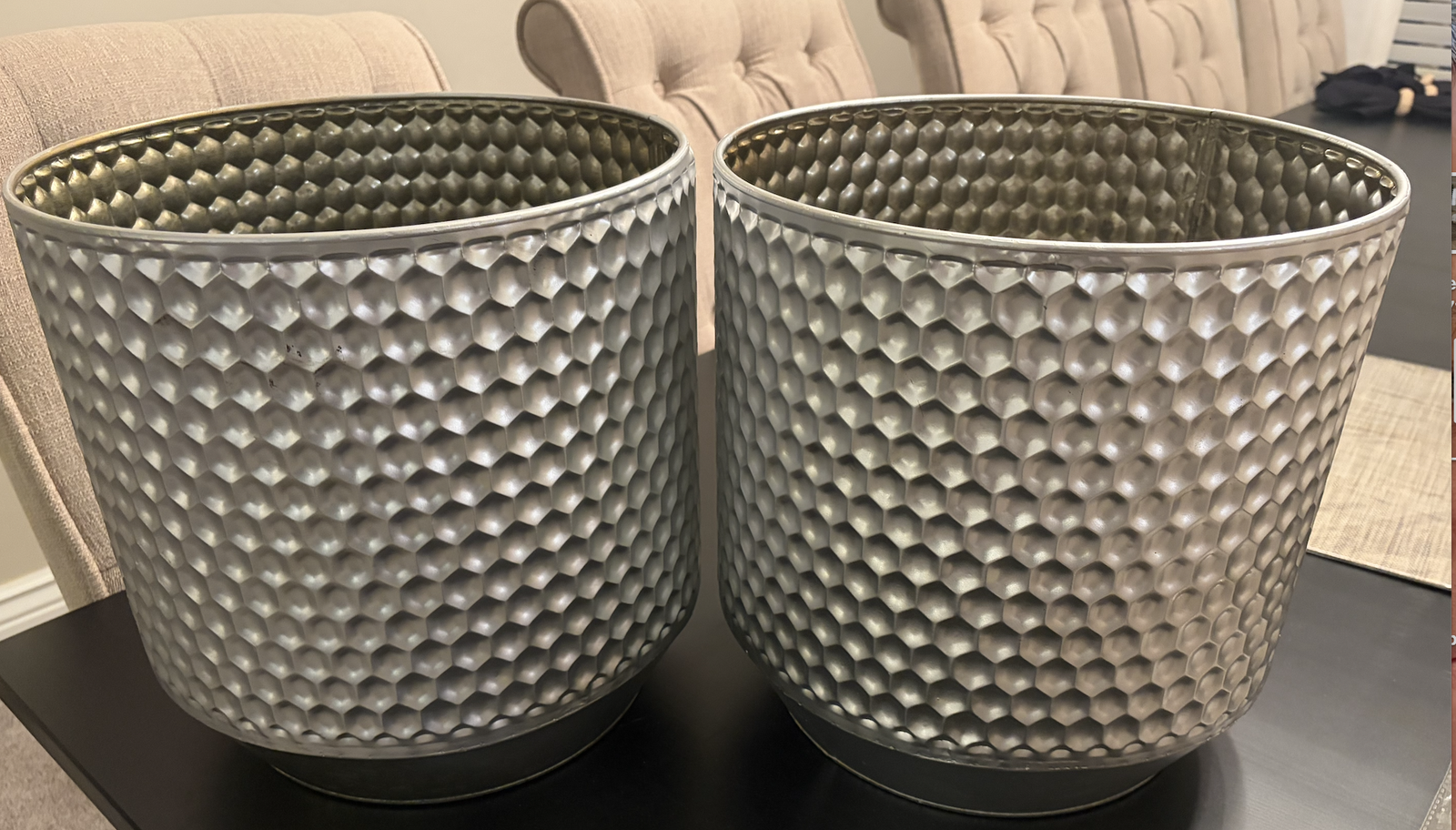Silver Planters (2)
