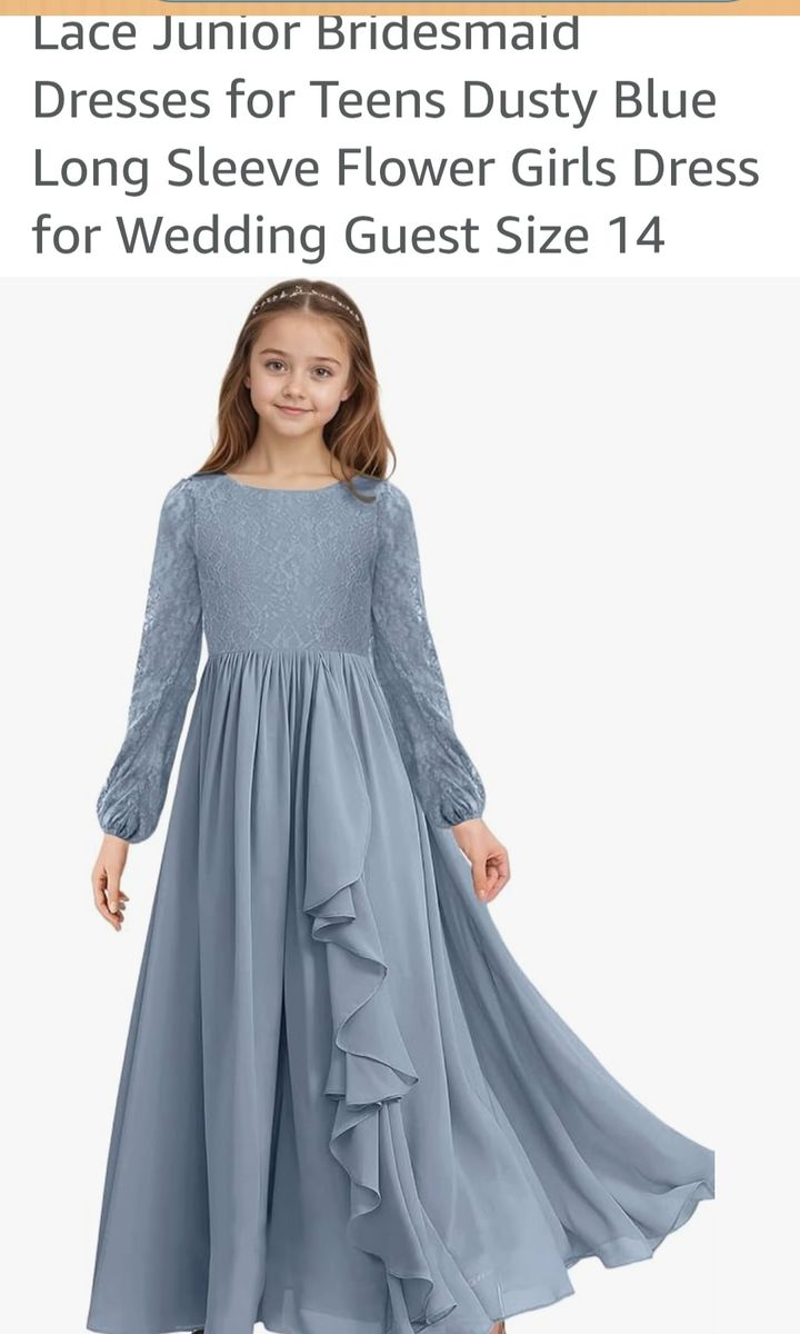 Young Teen Girl Formal Dress