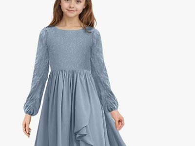 Young Teen Girl Formal Dress