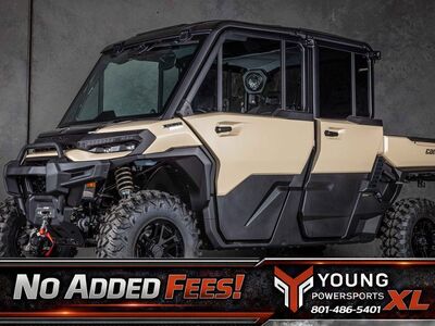 2026 Can-Am® Defender MAX Limited HD11 Desert Tan & Carbon Black