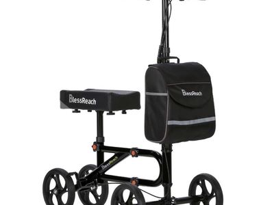 New Bless Reach Economy Post Surgery knee Leg Foot Scooter Fully Adjustable and Assembled Brand New Never Used