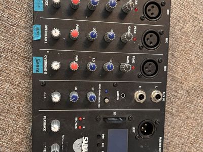 Sabian Sk-1 Mixer Board With Power Cord!