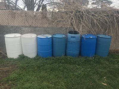 55 gal Water Barrels