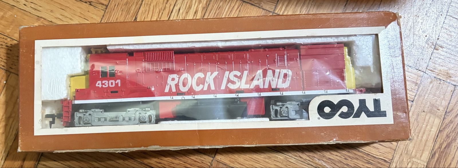 Vintage Tyco diesel train locomotive