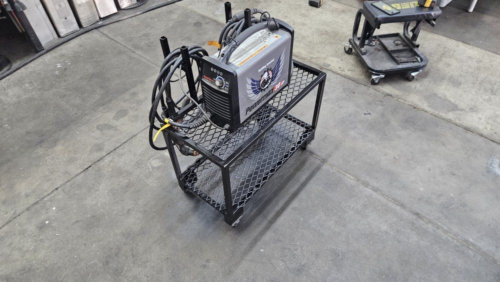 Custom Built Heavy-Duty 2-Tier Welding Cart on Wheels