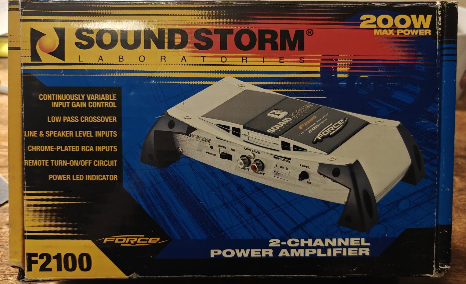 SOUNDSTORM LABORATORIES 200W AMP -NEW-