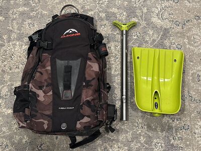 DAKINE HELI PRO Backpack and Shovel
