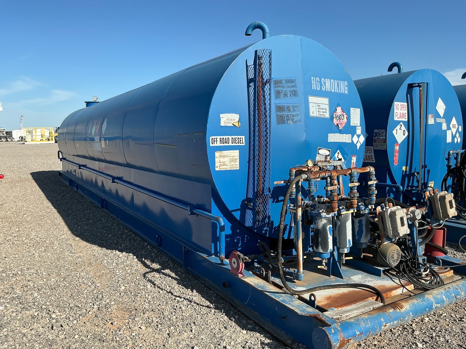 15,000 Gallon Welded Steel Fuel Tank H&P Stock #2604018