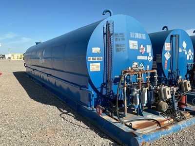 15,000 Gallon Welded Steel Fuel Tank H&P Stock #2604018