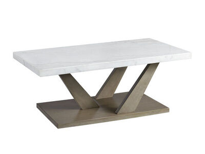 Elements Internationsl Greta - Rectangular Coffee Table in Grey T.6850.CT 48"Wx26"Dx19"H 88lbs