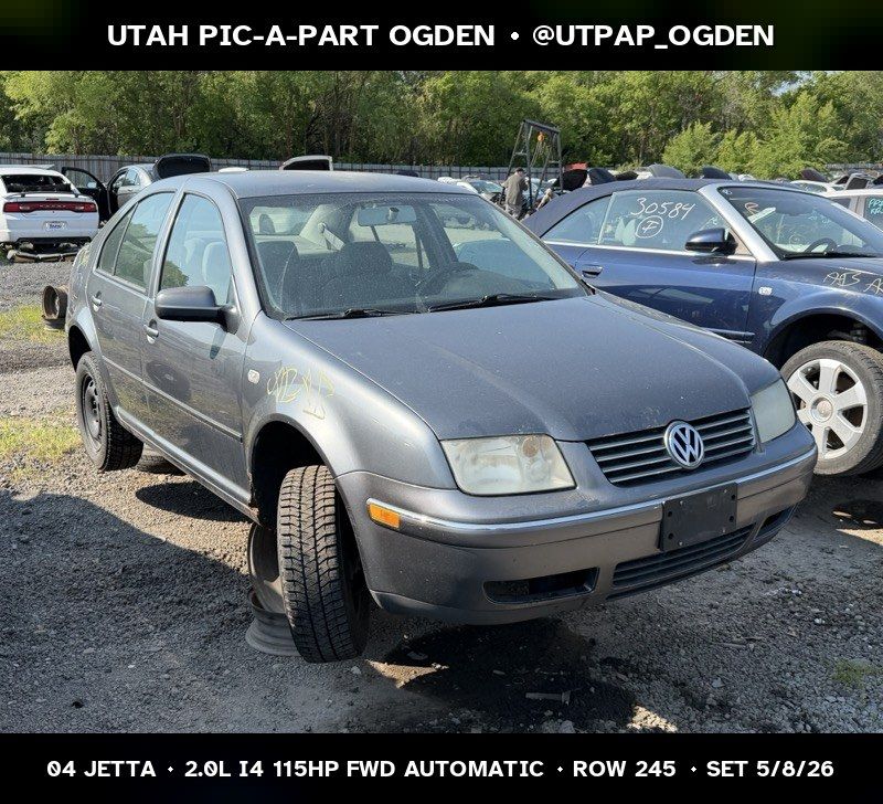 2004 Volkswagen Jetta Mk4 Parts - UTPAP Ogden