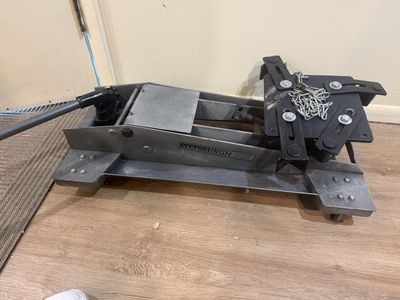 Transmission Jack. Works great as a motor cycle lift too