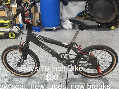 Kent Ambush 18-inch Boy's BMX Bike - New Seat, Tubes, & Brakes
