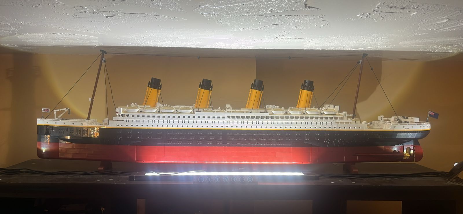 LEGO Icons Titanic Set 10294 Fully Assembled with box and instructions