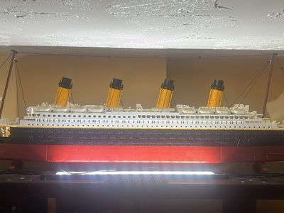 LEGO Icons Titanic Set 10294 Fully Assembled with box and instructions