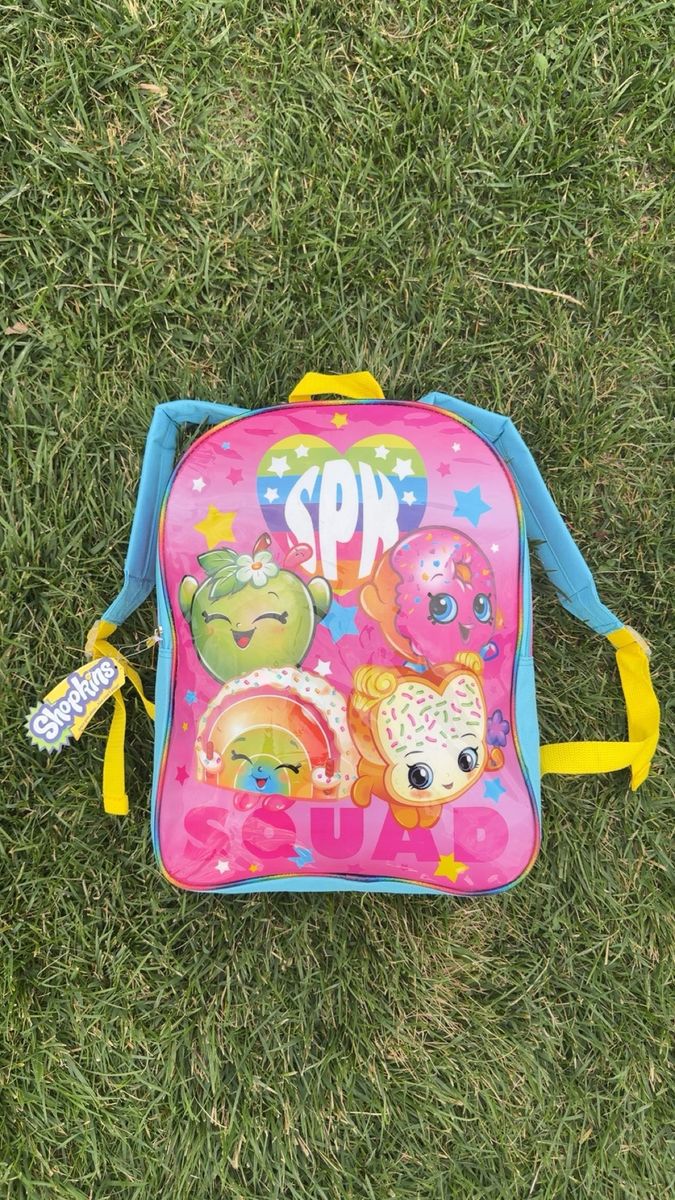  Shopkins  Backpack Book 16 inc “Discontinue” 