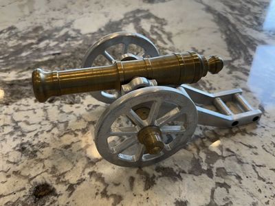 Display Cannon - Super Cool Brass & aluminum