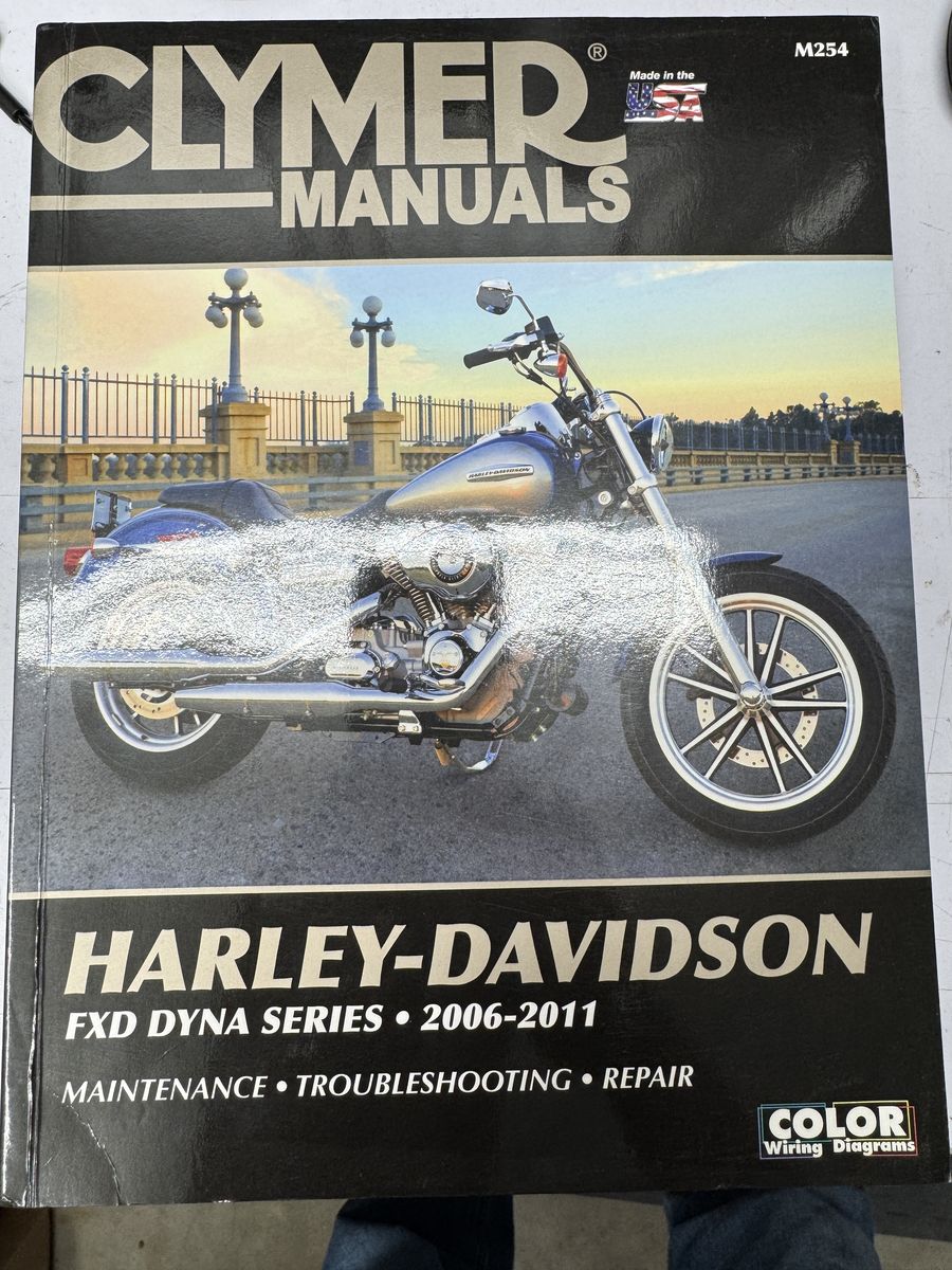 Clymer manual for 2006-2011 Harley FXD Dyna