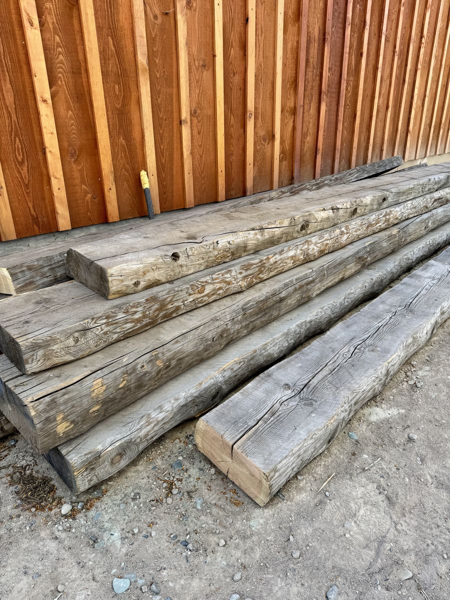 Reclaimed Bridge Timber - Mantle pieces