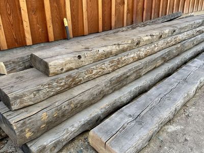 Reclaimed Bridge Timber - Mantle pieces