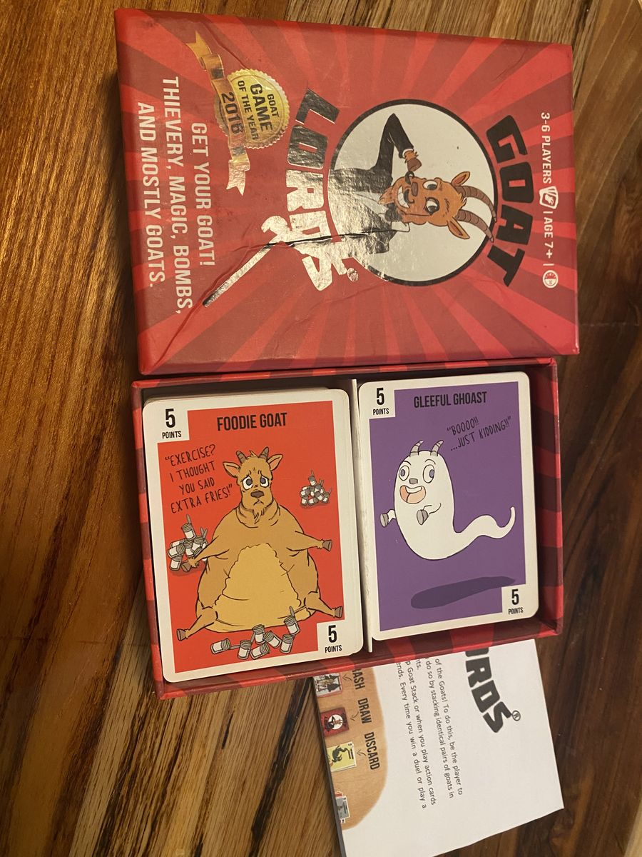 Goat lords card game
