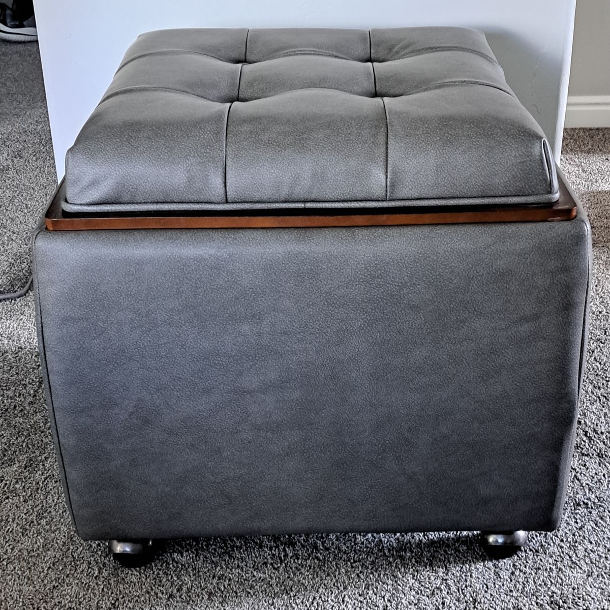 Lazy Boy Leather Ottoman