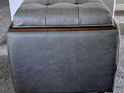Lazy Boy Leather Ottoman