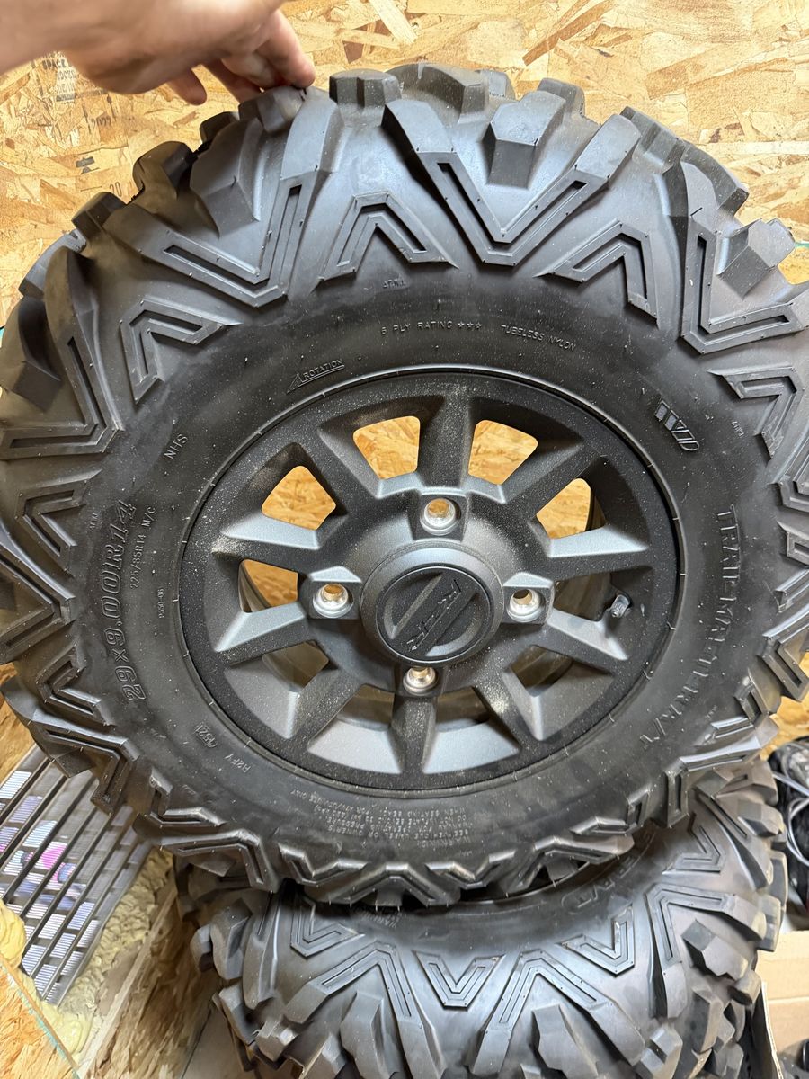 RZR Tires and Wheels -Set of 4 with spare