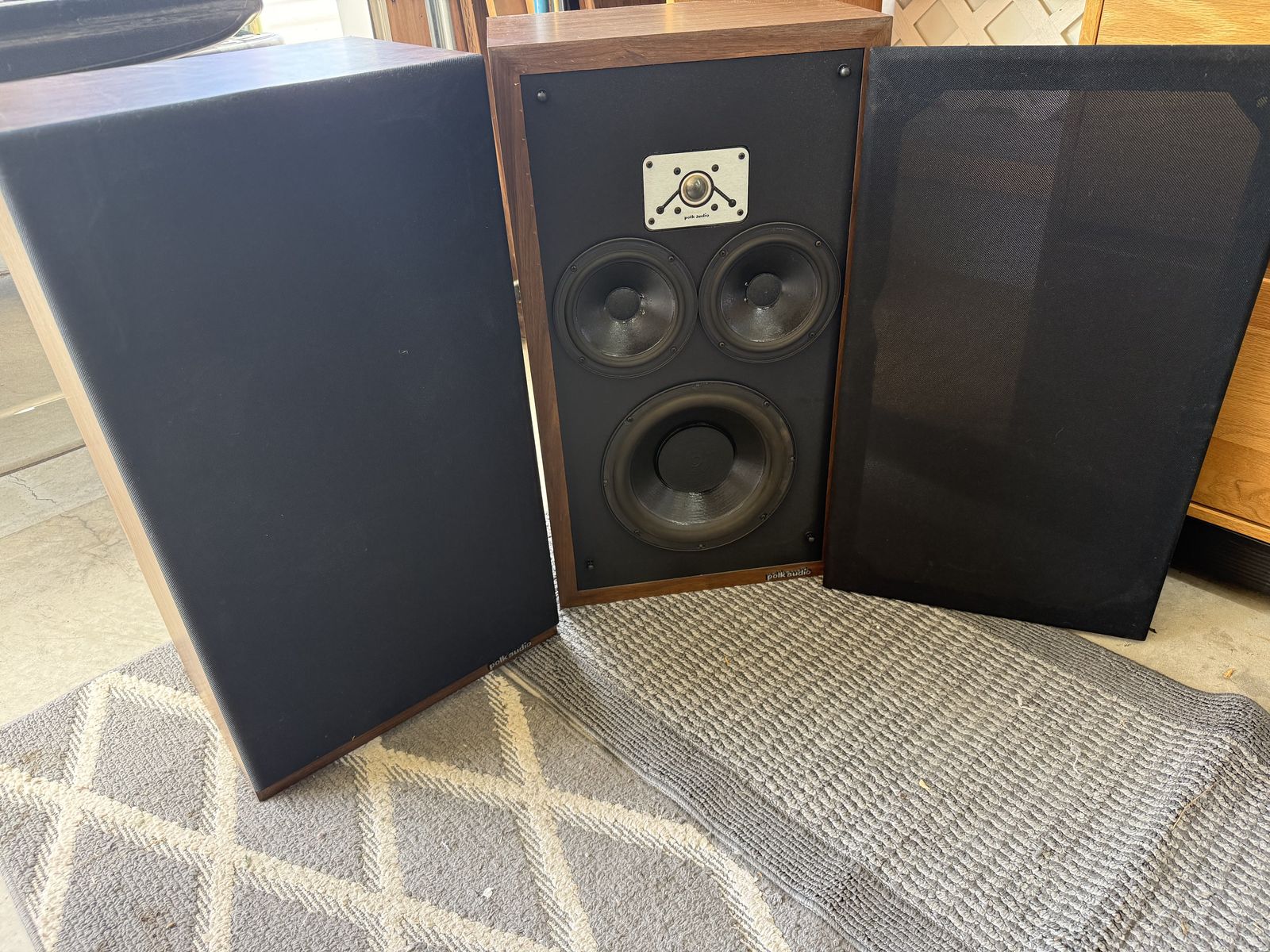 Vintage Polk audio M10 speakers