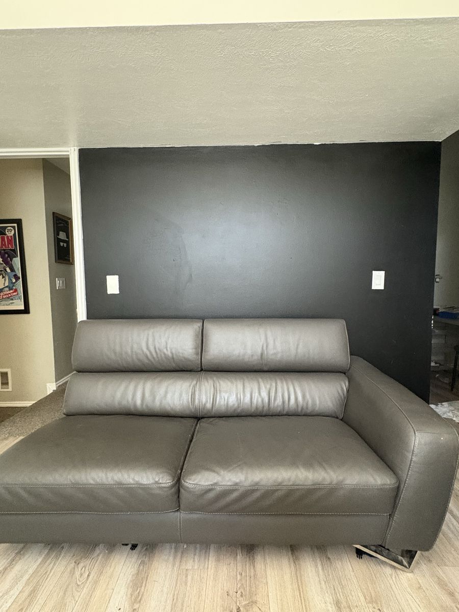 Italian Grain Leather sofa