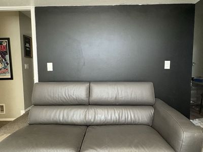 Italian Grain Leather sofa