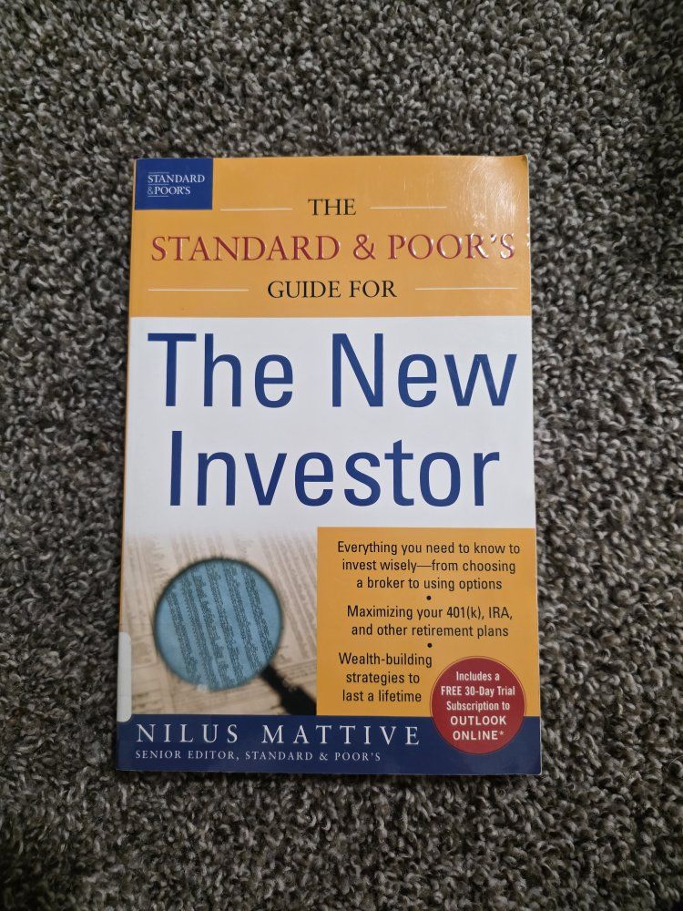 The Standard & Poor's Guide for The New Investor by Nilus Mattive - Finance Book, Paperback