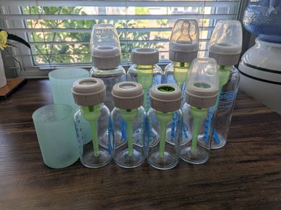 Glass Dr. Browns bottles
